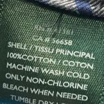 Ralph Lauren Blue & White Plaid Button Down Shirt Relaxed Notched Collar Size XL Photo 6