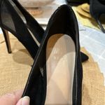 mix no. 6  Dahlen Black Suede and Mesh Pumps Sz 7 1/2 Photo 7