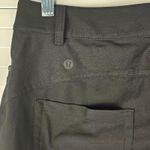 Lululemon  Womens Black City‎ Sleek Wide Leg High Rise 7/8 Crop Pants 27 Photo 2