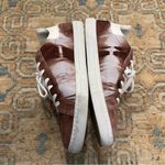 Casadei  Tan & White Leather Sneakers | Size 39 Photo 5