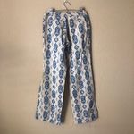 Ecru  ikat rice pant linen blend size 2 Photo 17