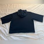 Nike  women’s black  Hoodie Sweater Size  Small “oversize “ Photo 2
