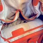 Michael Kors MICHAEL Jet Set Chain Ring Leather Tote in Tangerine Photo 7