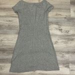 Chelsea & Theodore Gray Short Sleeve Above the Knee Swing Boat Neck Dress Sz XS Photo 4