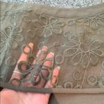 Sugar Lips Olive Peplum Skirt Photo 5