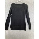 Ny Collection  Solid Black Knitted sweater Unlined Size Small Photo 1