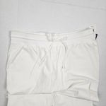 Nanette Lepore Play Ivory Cargo Joggers Casual Pants Pocket Size L Photo 8