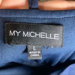 My Michelle  Multicolor Sleeveless Aline Maxi Dress size Large Photo 1