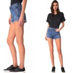 Rag and Bone  Lou cutoff denim shorts in bluehill size 26 Photo 2