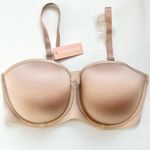 Thirdlove NWT  24/7 classic strapless bra 40D nude Photo 3