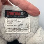 Itasca Leather Lace Up Ankle Thin Insulation Winter Boots Gray & White Size 9 Photo 4