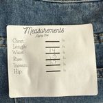 Evis Vintage Straight Wide Leg Mid Rise Full Length Casual Denim Jean Zip 8 Blue Photo 7