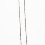 Kenneth Cole  REACTION Necklace Long Metal Chain Fringe Rhinestone Jewelry Edgy Photo 0