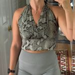 Banana Republic Cropped Halter Top Photo 5