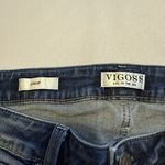 Vigoss  Women's‎ Mid Rise Medium Wash Blue Denim Cotton Blend Crop Jeans Size 6 # Photo 7