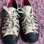 Converse   jack purcell Red and Black Zebra Print Sneakers Photo 0