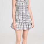 Likely Franco Ruffled Hem Mini Dress in Grey Multi Size US 2 Photo 15