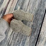 Betsey Johnson  Silver Rhinestone Paige Women's Block Heel Pumps Photo 5