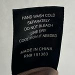 Current Air  Crinkle Plisse Midi Skirt Golden Brown Sz Medium Photo 6