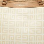 Givenchy Vintage Beige Cream Monogram Coated Canvas and Leather Double Zip Tote Photo 4