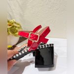 Betsey Johnson  Black Gingham Fruit Sandals size 5.5 NEW NO TAGS / NO BOX Photo 5