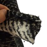 L.A.M.B. Gwen Stefani Black Ombre Stripe Wool Blend Wrap Coat Size 6 Photo 7