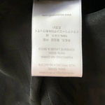 Equipment Femme Tegan Dress S P 100% Silk Black Chevron Sleeveless Button Front Photo 7