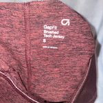  Gapfit Women’s Brushed Technology Heathered Maroon Jersey Leggings Size S Photo 4