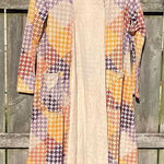 LuLaRoe  Houndstooth Long Length Cardigan | S Photo 0