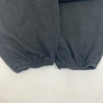 Marine layer  Mid Rise Jogger Sweatpants Loungewear: Heathered Black Photo 3