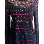 Halogen  X Atlantic - Pacific Sequin Sweater size Medium Photo 0
