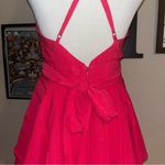 American Threads dark pink sleeveless romper with twirly skirt, size XS/S Photo 3