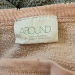 Abound  Pink Distressed Long Sleeve Sweatshirt Top Photo 7