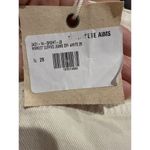 NWT SER.O.YA Margot Mid Rise Slouchy Boyfriend Cuffed Jeans Off White Sz 28 $348 Photo 6