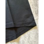 Betabrand  Shirt Womens XS Black Short Sleeve Hi Lo Stretch Top Work Casual Photo 2