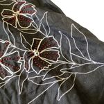 Nikki Valentine Irish Linen Dress Black Size 4 Photo 8