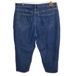 American Eagle  Mom Jeans Women's Size 18 Blue‎ Medium Wash High Rise Stretch Photo 2