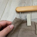 Eileen Fisher  Shorts organic linen womens Brown (size 6) breathable mom classic Photo 8