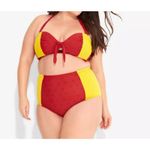 Marvel Her Universe Iron Man Bikini Medium High Waist Red Yellow Swimwear Swim Photo 1