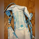 Melissa Odabash Tortola Diamond Bikini Bottoms size 6 NWT Blue Photo 4