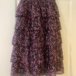 Miami Tiered Floral Midi Skirt Photo 0