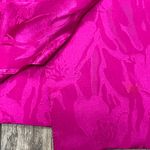 Adrianna Papell Fuchsia Pink Silk Skirt With Floral Design Size 8 Photo 5
