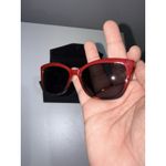 Kay Unger  Eyeglasses, Frames Only, K237, 55-16-145, Plastic, Red, Cat Eye I Photo 3