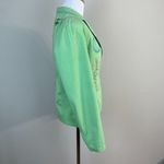 Desigual  Blazer Jacket Womens 6 Green Artsy Graphic Stencil Patch 100%‎ Cotton Photo 6