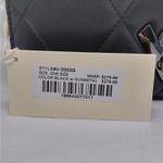 Valentino Orlandi Women Crossbody Bag Black Quilted Vegan Leather Handbag Purse Photo 5