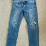 Gap  distressed blue sexy boyfriend jeans Photo 0