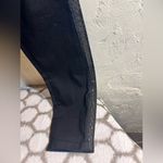 Ann Taylor Women's Jeans by black w/ribbon & beading trim. Unique, high waist Photo 5