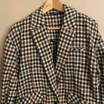 ZARA TRF Houndstooth Jacket Photo 2