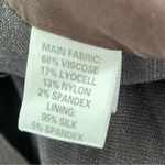 St. John  Spa Brown Embellished Zip Front Lightweight Jacket size small Photo 6