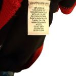 Holiday Traditions Black Christmas Cardigan Sweater Red Size L Photo 6